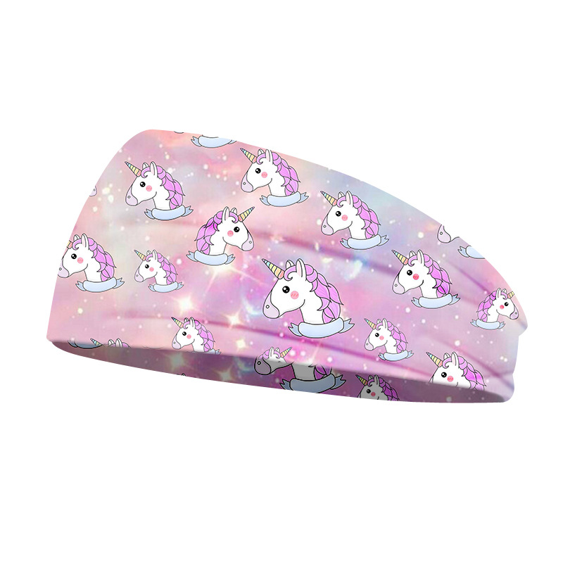 Creative Unicorn Print Unisex  - Outdoor Sport Gym ulasan dan harga