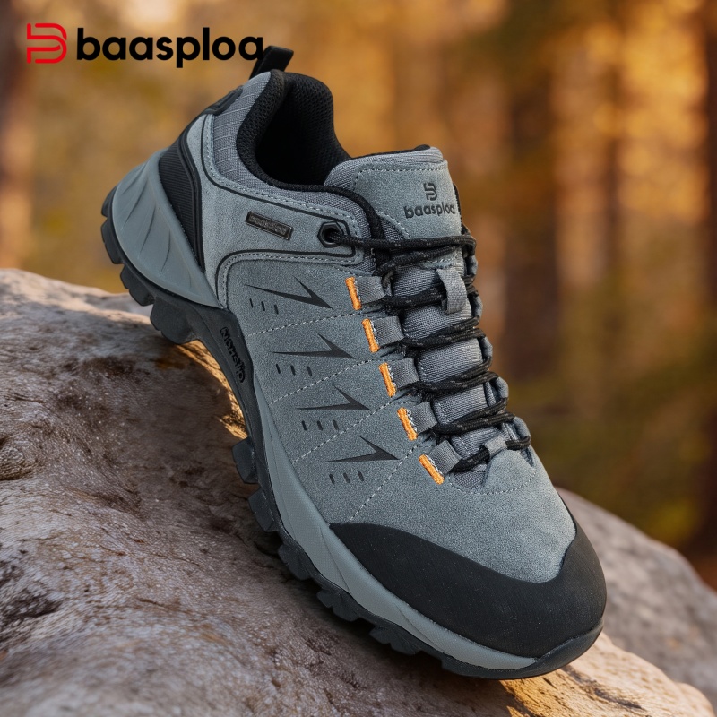 Baasploa Men Hiking Shoes Wate - Climbing Shoe Beginner ulasan dan harga