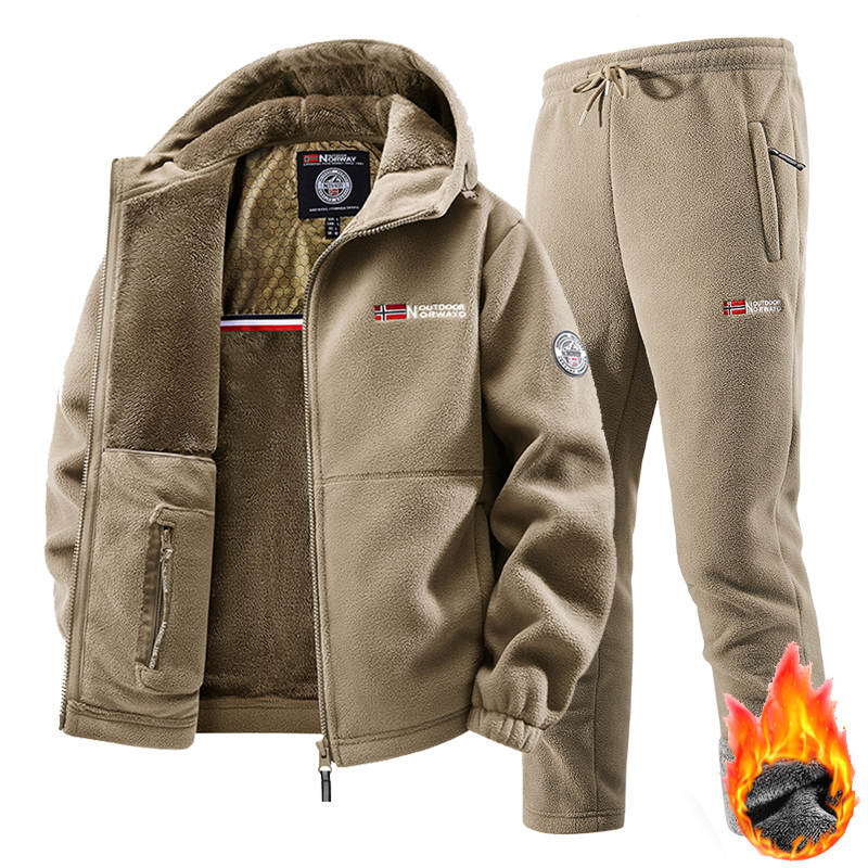 New Winter Sportswear Set Mens - Outdoor Sport Jacket ulasan dan harga