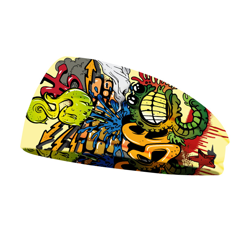Creative Graffiti Unisex Elast - Outdoor Sport Gym ulasan dan harga