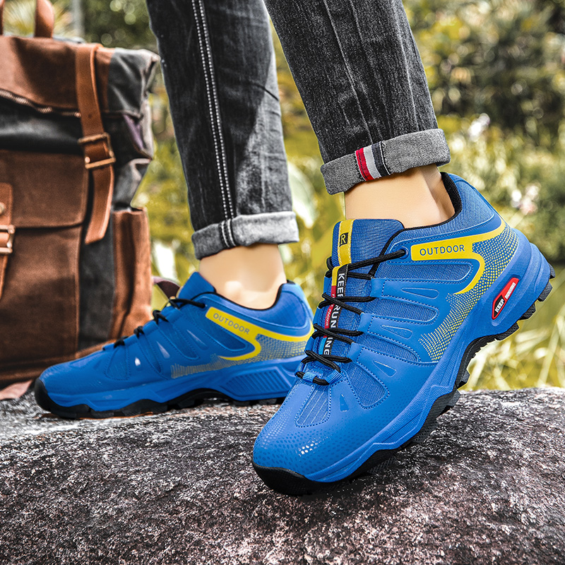 Men‘s Hiking Shoes Lace-up Cli - Climbing Shoe Beginner ulasan dan harga