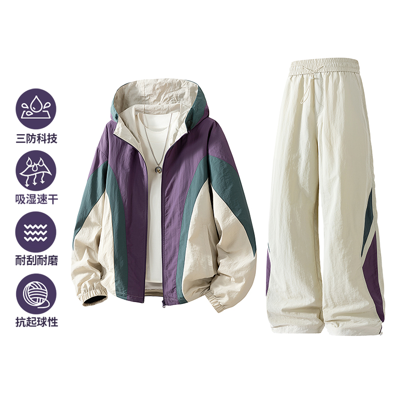 New two-piece men's spring-aut - Outdoor Sport Jacket ulasan dan harga