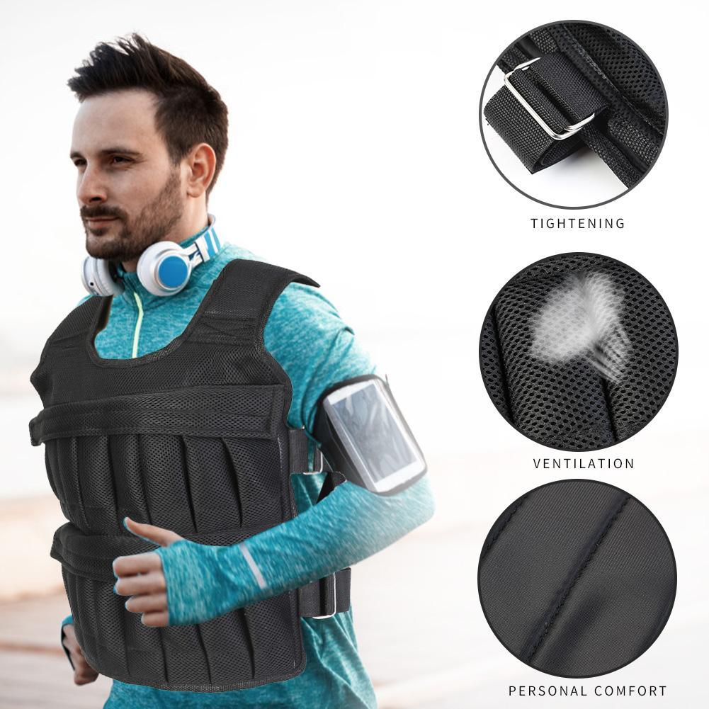 3/15/35kg Workout Weight Jacke - Outdoor Sport Jacket ulasan dan harga