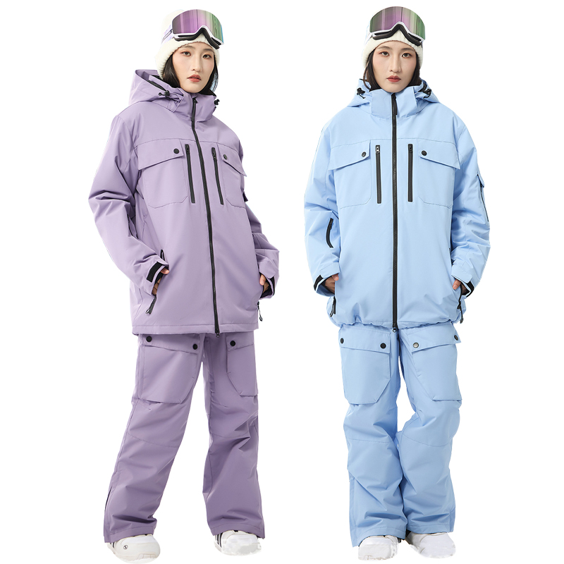 Winter Hooded Jacket Pants Wom - Outdoor Sport Waterproof Jacket ulasan dan harga